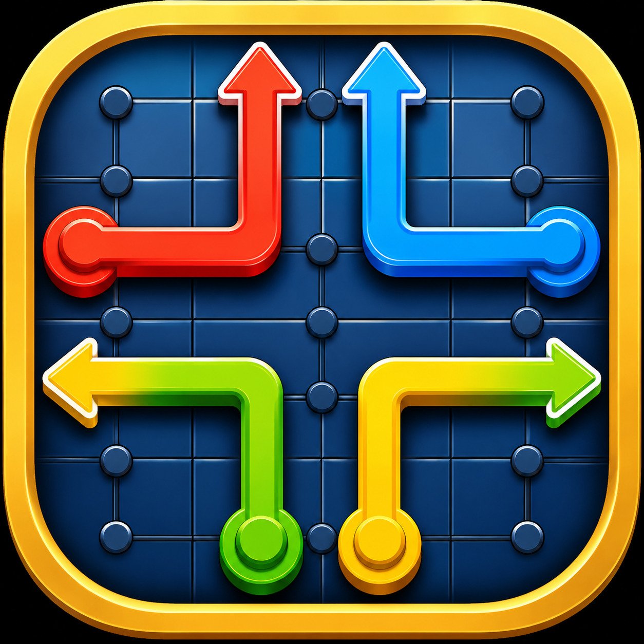 Arrow Escape: Path Puzzles