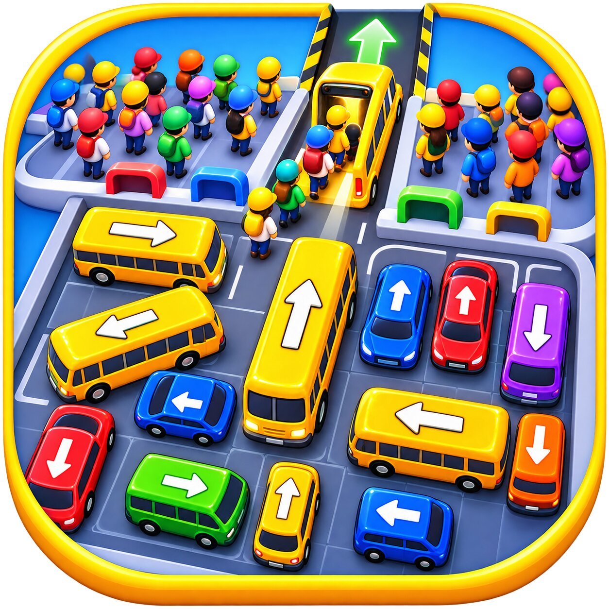 Bus Escape - Traffic Jam Puzzle Game